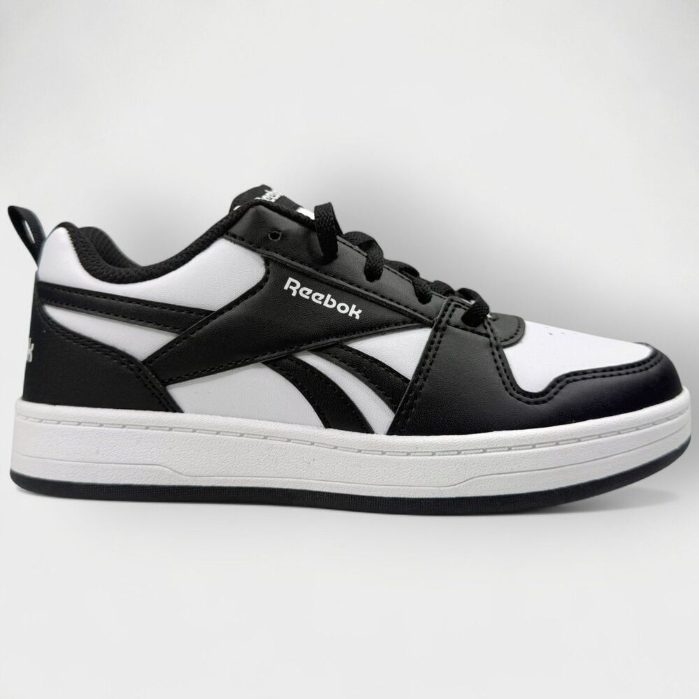 Reebok Royal Prime 2.0 Kids Size 13 Black White Sneakers NIB
